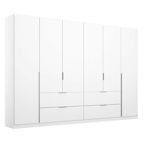 Rauch Memphis 271cm 6 Door Wardrobe with Drawer - Alpine White