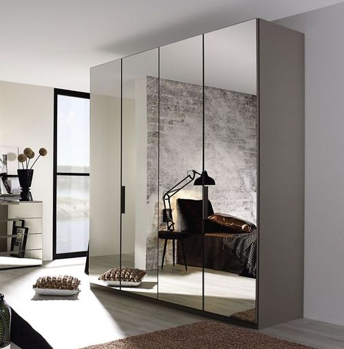 Rauch Miramar Full Mirrored Wardrobe - Variation Available