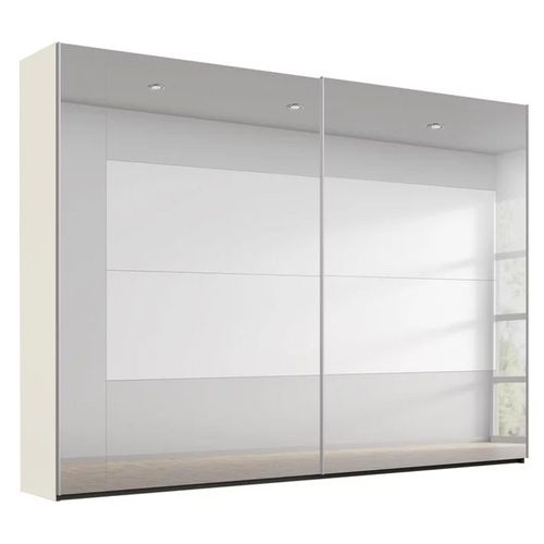 Rauch Miramar Type-4 271cm 2 Door Mirrored Sliding Wardrobe - Champagne