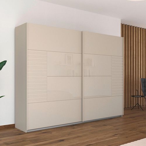 Rauch Ruga 271cm 2 Door Sliding Wardrobe - Champagne