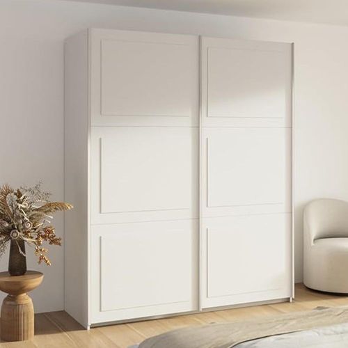 Rauch Ruja 175cm 2 Door Sliding Wardrobe with Extras - Alpine White