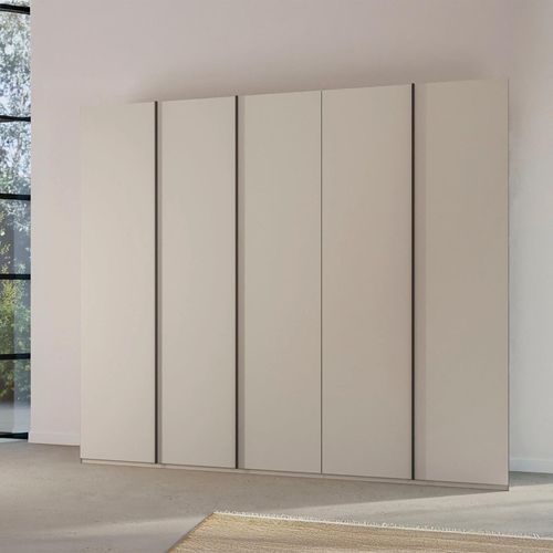 Skat Meridian Wardrobe - 251cm - 5 Door - Silk Grey