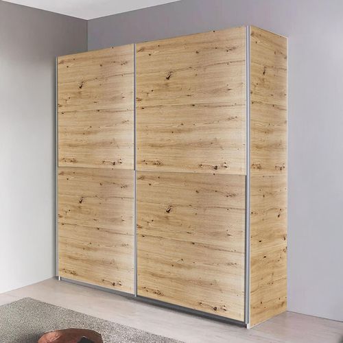 Rauch Subito 181cm 2 Door Sliding Wardrobe - Artisan Oak