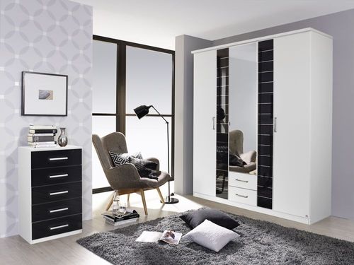 Rauch Terano Wardrobe with Cornice - Variation Available
