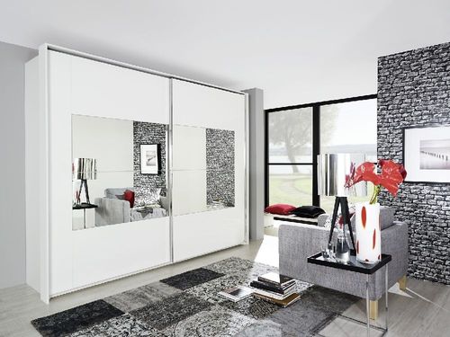 Rauch Xtend Part Mirror Sliding Wardrobe - Variation Available