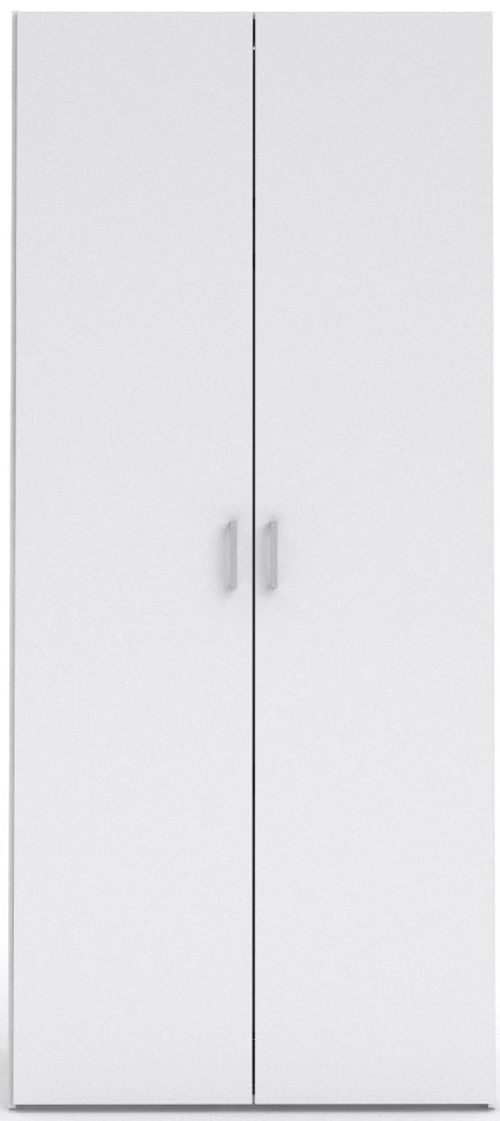 Space White 2 Door Wardrobe