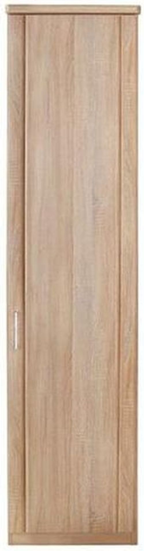 Luxor 3+4 Wardrobe - Single Door - Rustic Oak - RH