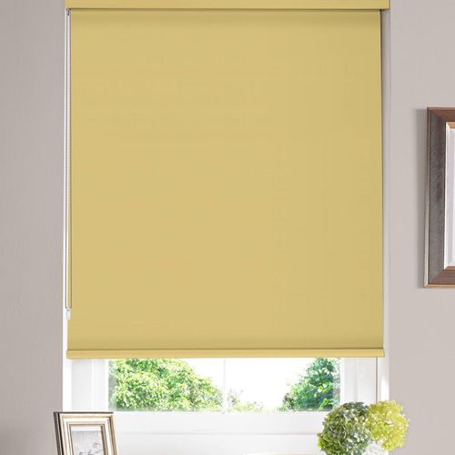 Gravity Roller Blind - Lemon