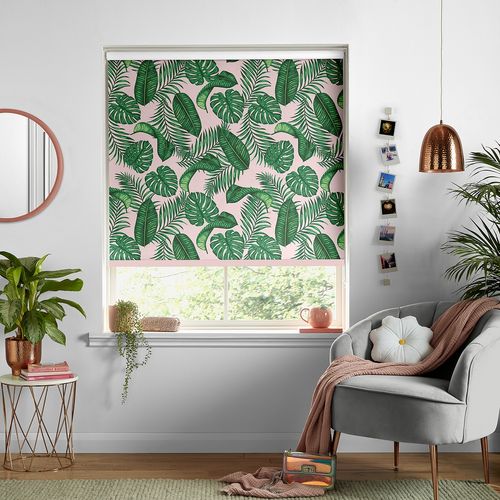 Skinny Dip Roller Blind - Dominica Pink