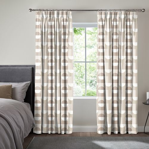 Alves Curtain - Taupe