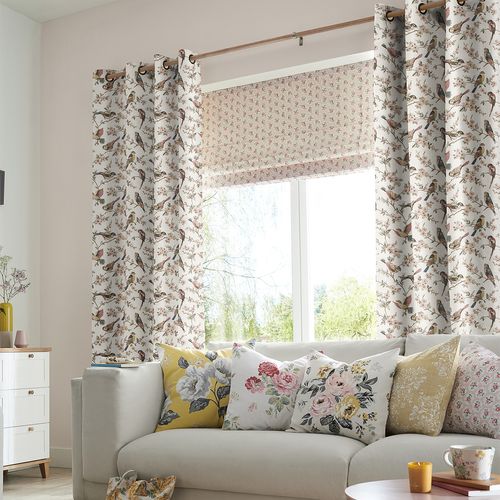 Cath Kidston Curtain - British Birds Pastels