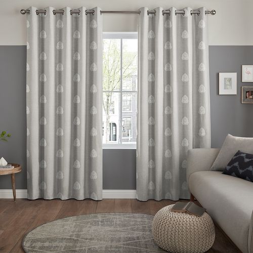 Coman Curtain - Silver