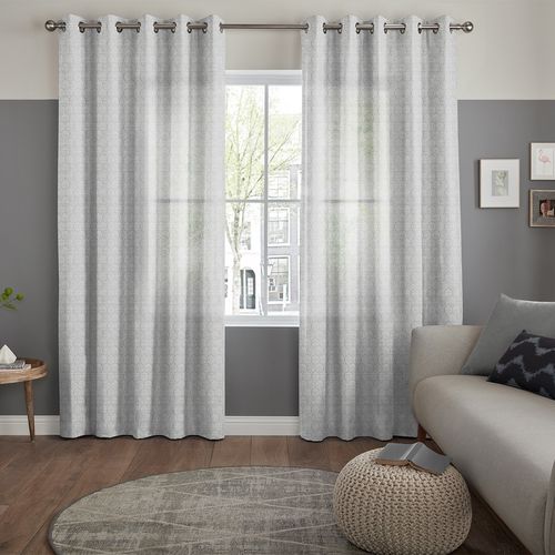 Denver Curtain - Silver