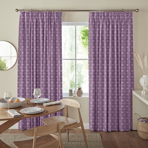 Gosling Curtain - Aubergine