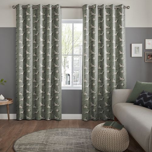 Olivia Curtain - Olive