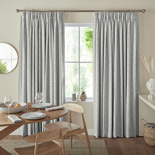 Pavard Curtain - Silver