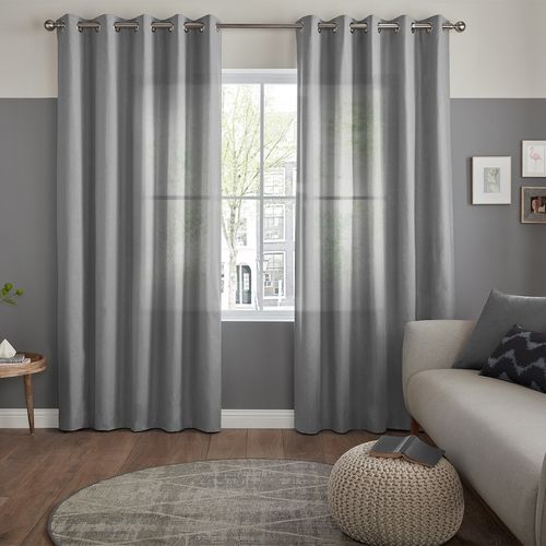 Zaha Curtain - Smoke