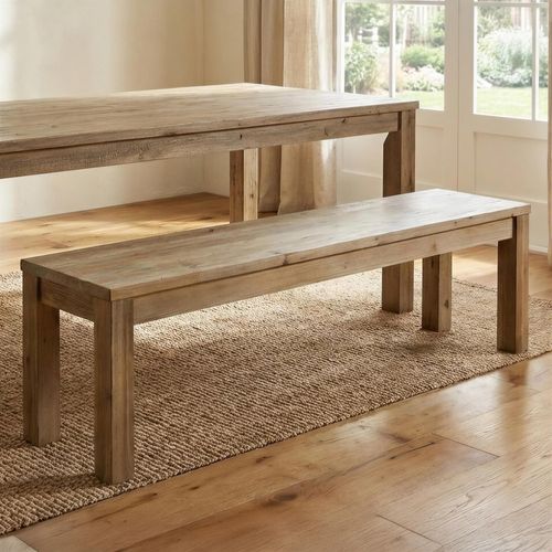 Langley Dining Bench - Large - Reclaimed Pine