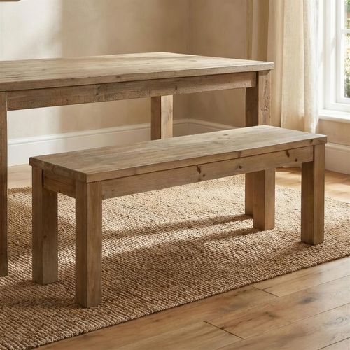 Langley Dining Bench - Small - Reclaimed Pine