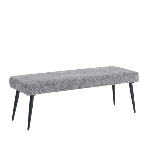 Monza Dining Bench - Grey Fabric