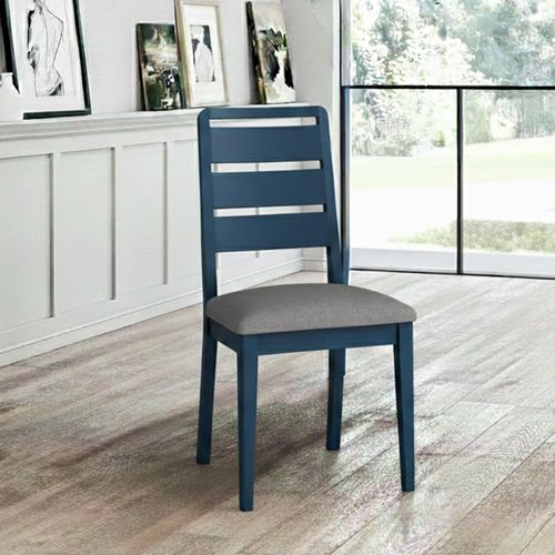 Marlow Dining Chair - Set of 2 - Ladder Back - Blue