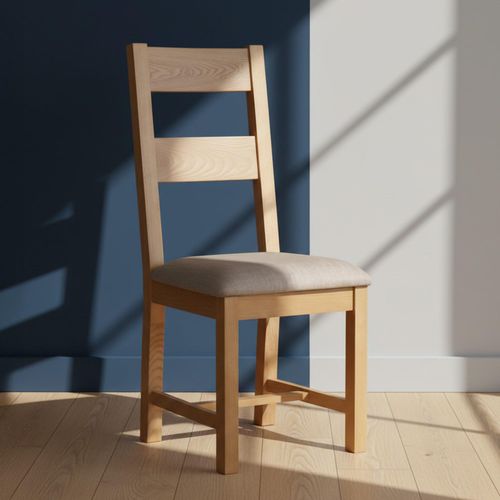 Nimbus Dining Chair - Set of 2 - Ladder Back - Oak