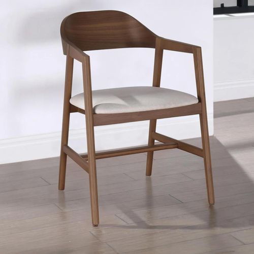 Carrington Carver Dining Chair - Set of 2 - Walnut