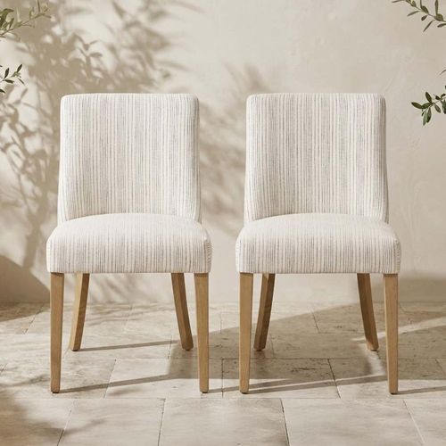 Wraysbury Dining Chair Set of 2 Stripe