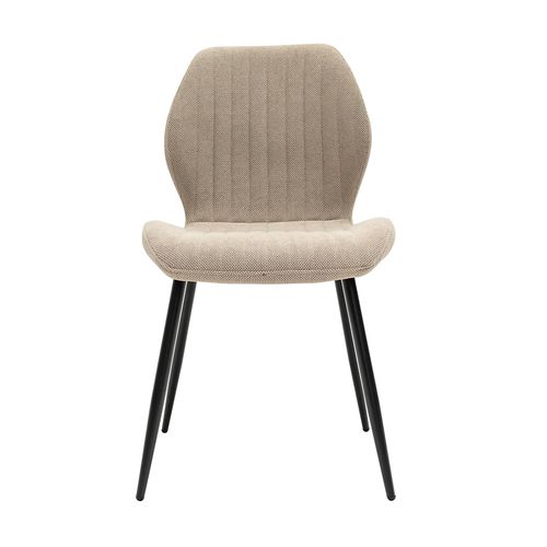 2 x Conway Stone Fabric Dining Chair