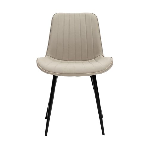 2 x Richmond Stone Faux Leather Dining Chair