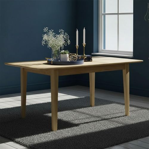 Bath Butterfly Extending Dining Table - 120cm-160cm - 4-6 Seater - Oak