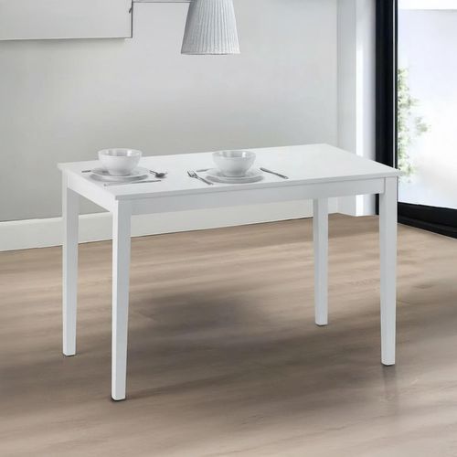 Taku Dining Table - 4 Seater - 114cm - White