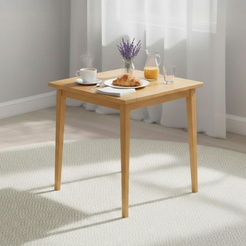 Hanover Square Dining Table - 2 Seater - 75cm - Light Oak