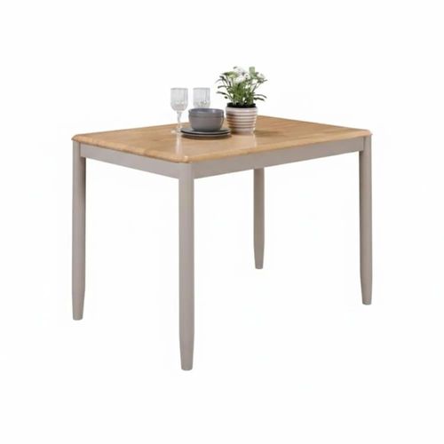 Clearance - Altona Dining Table - 4 Seater - 110cm - Oak and Grey - A400