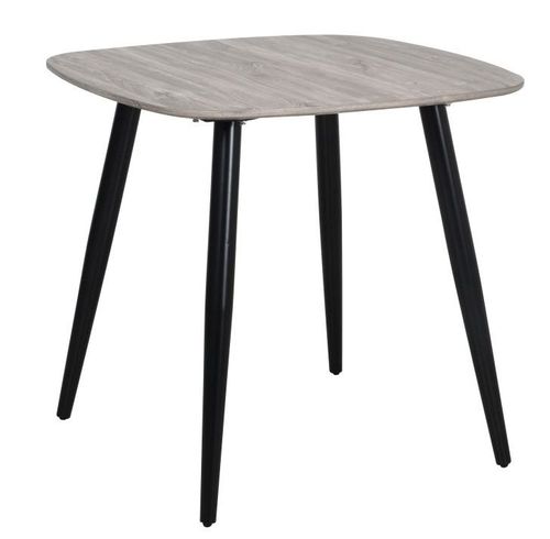 Aspen Grey Oak Effect 4 Seater Square Dining Table