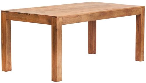Ajmer Light Mango Wood 6 Seater Dining Table