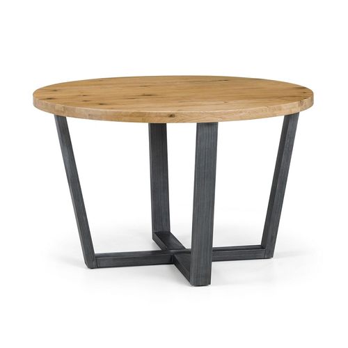 Brooklyn Oak 4 Seater Round Dining Table