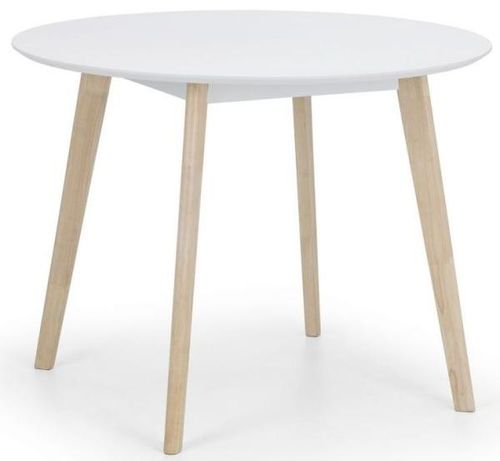 Casa White 2 Seater Round Dining Table