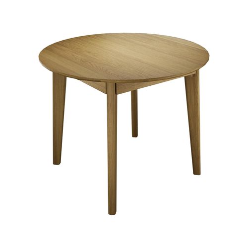 Scandic Dining Table - 2 Seater - Round - 95cm - Oak