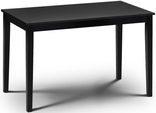 Hudson Black 4 Seater Dining Table