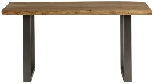 Kota Live Edge Solid Acacia Wood 6 Seater Dining Table