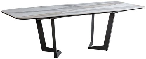 Elite Dining Table - Ceramic - Bianco Antico - Variant Available