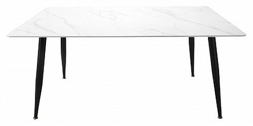 Monaco White 120cm Dining Table