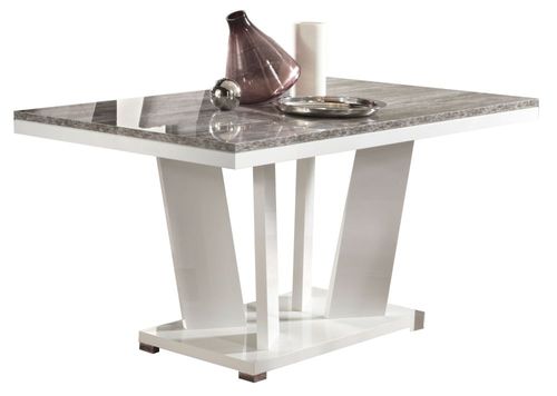 Naro 6 Seater Pedestal Dining Table