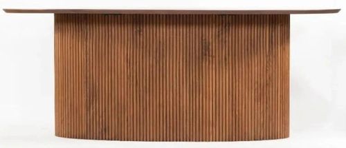 Panama Acacia Wood Dining Table - Oval - 8 Seater - 200cm