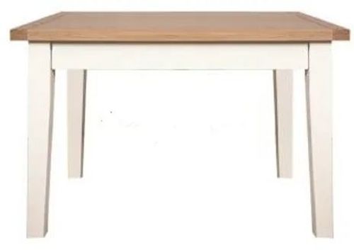 Perth White and Wood 2 Seater Dining Table