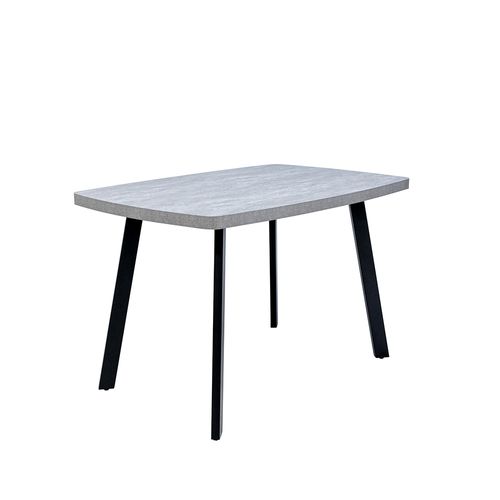 Rimini Grey Melamine 4 Seater Dining Table - 120cm