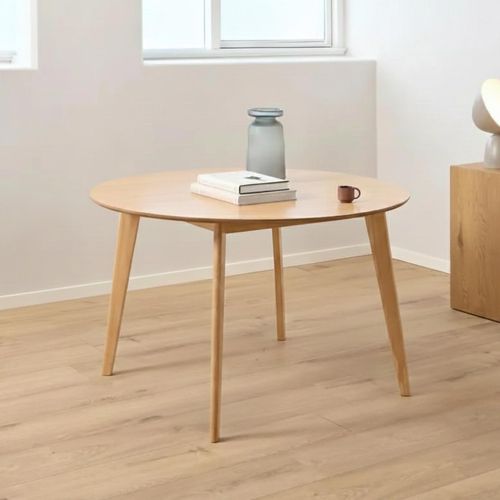 Roxby Round Dining Table - 4 Seater - 120cm - Oak