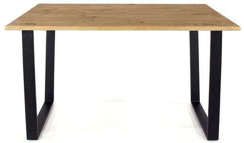 Texas Industrial Style Oak Effect 2 Seater Dining Table