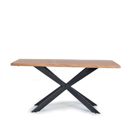 Terni Dining Table - Solid Acacia Wood - 6 Seater - Spider Legs - Sizes Available